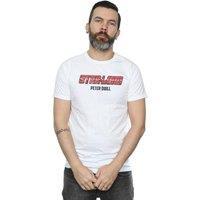 Marvel Men's Star Lord AKA Peter Quill T-Shirt in White | Size: 5XL