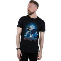 Marvel Men's Avengers Endgame Hulk Team Suit T-Shirt in Black | Size: Small