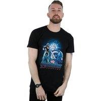 Marvel Men's Avengers Endgame Ant-Man Team Suit T-Shirt in Black | Size: XL