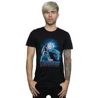 Marvel Men's Avengers Endgame Nebula Team Suit T-Shirt in Black | Size: Large