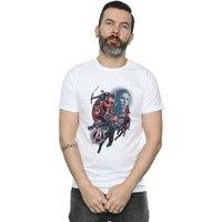 Marvel Men's Avengers Endgame Shield Team T-Shirt in White | Size: Small