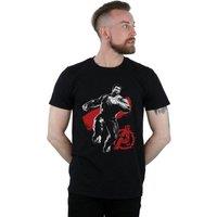 Marvel Men's Avengers Endgame Mono Hulk T-Shirt in Black | Size: Medium