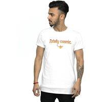 Disney Men's Aladdin Totally Cosmic T-Shirt in White | Size: 4XL