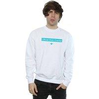 Disney Men's Aladdin Official Wish Granter Sweatshirt in White | Size: Small