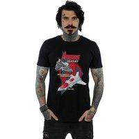 Marvel Men's The Avengers Quinjet 1969 T-Shirt in Black | Size: Small