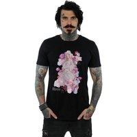 Disney Men's Maleficent Mistress Of Evil Aurora Rose Bush T-Shirt in Black | Size: Medium