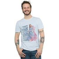 Disney Men's Maleficent Mistress Of Evil Aurora Homage T-Shirt in White | Size: Small