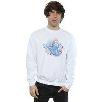 Disney Men's Frozen 2 Trust Your Journey Sweatshirt in White | Size: 3XL