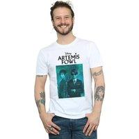 Disney Men's Artemis Fowl Holly Photo T-Shirt in White | Size: 5XL