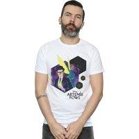 Disney Men's Artemis Fowl Time To Believe T-Shirt in White | Size: 5XL