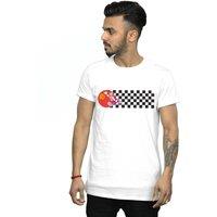 Disney Men's Daisy Duck Dribbling T-Shirt in White | Size: 4XL