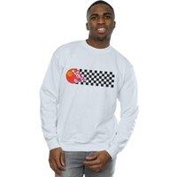 Disney Men's Daisy Duck Dribbling Sweatshirt in White | Size: XL