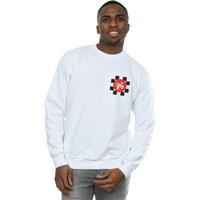 Disney Men's Donald Duck Karate Kick Sweatshirt in White | Size: Large