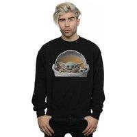 Star Wars Men's The Mandalorian The Child Pod Sweatshirt in Black | Size: 3XL
