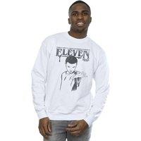 Netflix Men's Stranger Things Dark Eleven Sweatshirt in White | Size: Medium