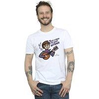 Netflix Men's The Witcher The Bard Performs T-Shirt in White | Size: Small