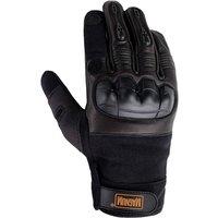 Magnum Men's Stamper Leather Logo Tactical Gloves in Black | Size: Large