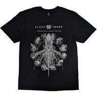 Sleep Token Men's This Place Will Bme Your Tomb Whale T-Shirt in Black | Size: Medium