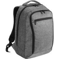 Quadra Men's Executive Digital Backpack Rucksack in Grey