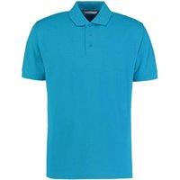 Kustom Kit Men's Klassic Superwash Short Sleeve Polo Shirt in Turquoise | Size: Small