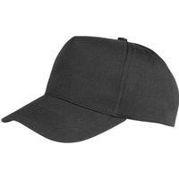 Result Men's Core Boston 5 Panel Printers Baseball Cap in Black
