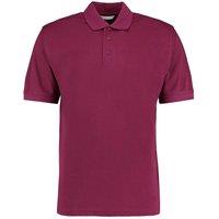 Kustom Kit Men's Klassic Superwash Short Sleeve Polo Shirt in Burgundy | Size: Small