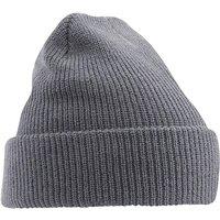Beechfield Men's Heritage Beanie in Dark Grey