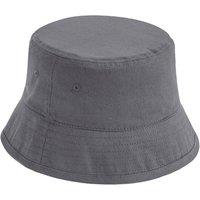 Beechfield Men's Cotton Bucket Hat in Mid Grey | Size: Large/XL