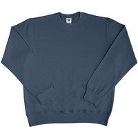 SG Men's Long Sleeve Crew Neck Sweatshirt Top in Mid Blue | Size: 3XL