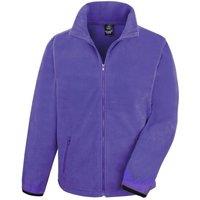 Result Men's Core Fashion Fit Outdoor Fleece Jacket in Purple | Size: XL