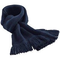 Beechfield Men's Classic Knitted Winter Scarf in Navy
