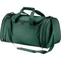 Quadra Men's Sports Holdall Duffle Bag - 32 Litres in Bottle Green