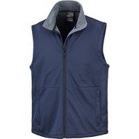 Result Men's Core Soft Shell Bodywarmer Jacket in Navy | Size: Large