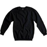 SG Men's Raglan Sleeve Crew Neck Sweatshirt in Black | Size: 3XL
