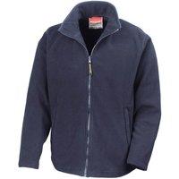 Result Men's High Grade Microfleece Horizon Showerproof Breathable Jacket in Navy | Size: 2XL