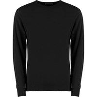 Kustom Kit Men's Arundel Crew Neck Regular Sweatshirt in Black | Size: XS