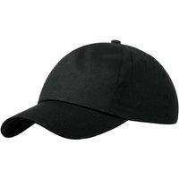 Myrtle Beach Men's Promo 5 Panel Baseball Cap in Black