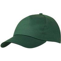 Myrtle Beach Men's Promo 5 Panel Baseball Cap in Dark Green