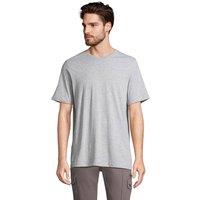 SOL'S Men's Tuner Melange Round Neck T-Shirt in Mid Grey | Size: Large