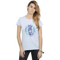 Marvel Women's Avengers Infinity War Guardian Lines Cotton T-Shirt in Grey | Size: Medium