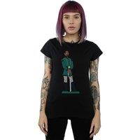 Disney Women's Frozen 2 Mattias Cotton T-Shirt in Black | Size: 2XL