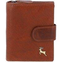 Ashwood Leather Women's 'G-Purse' Vintage Wash Real Leather Wallet Purse in Tan