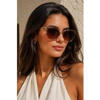 Lemon Daisy Accessories Women's The 'Weekend Escape' Sunglasses in Beige
