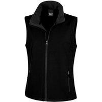 Result Women's Softshell Body Warmer in Black | Size: 2XL
