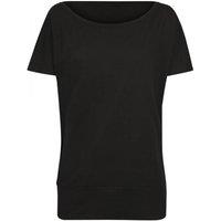 Build Your Brand Women's Batwing T-Shirt in Black | Size: XS