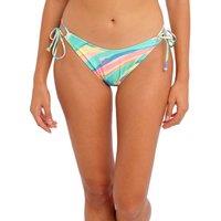 Freya Women's Summer Reef High Leg Bikini Brief in Blue | Size: 12