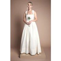 Coast Women's Petite Bodice Full Skirt Wedding Dress in Ecru | Size: 6