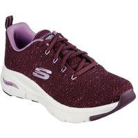 Skechers Women's Arch Fit Glee For All Trainers in Plum | Size: 4