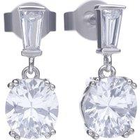 Diamonfire Women's 6220621082 Pair Of Earrings in Silver