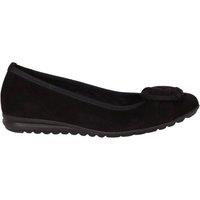 Gabor Women's 'Forrest' Ballet Pumps in Black | Size: 7.5